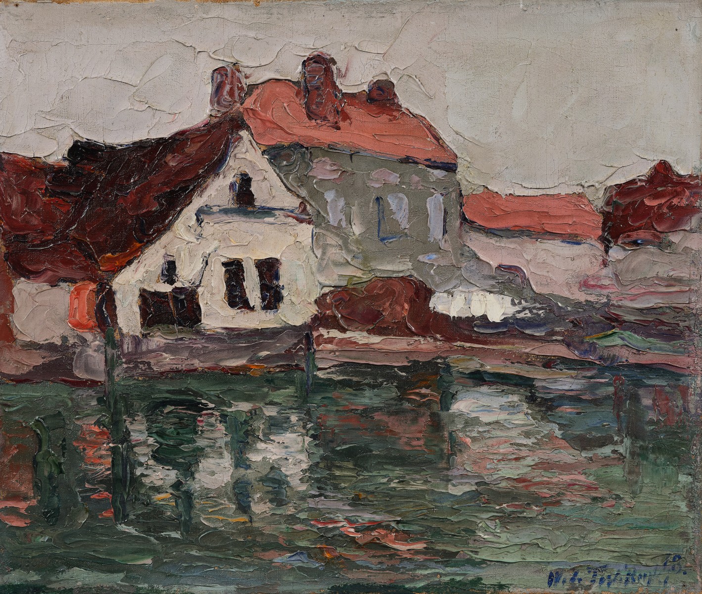 Maisons au bord de l'eau en Bretagne